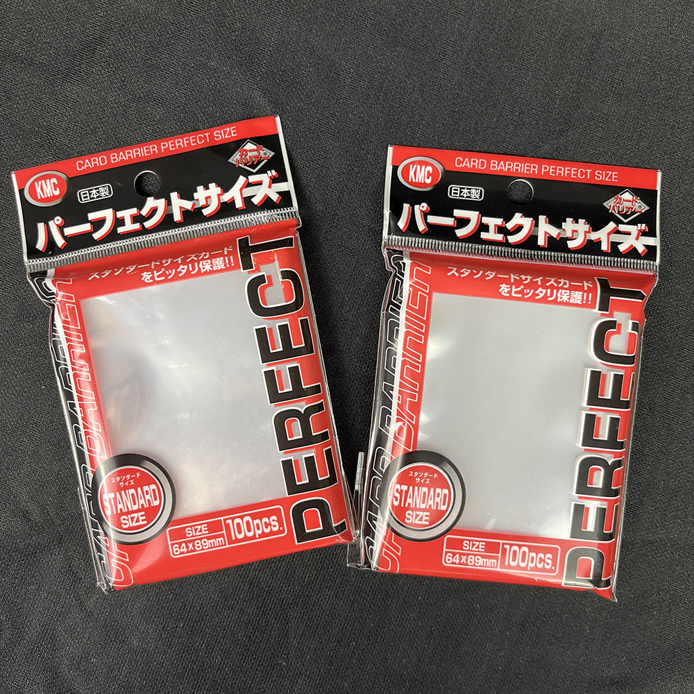 Card Penny Sleeve - 64x89mm 100PCS Transparent KMC Card Sleeves