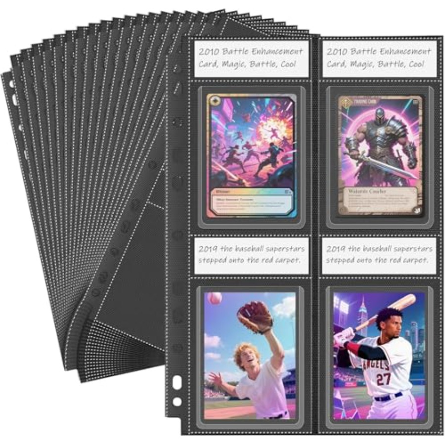 Card Top Loader - Top Loader Sleeves 4 Pocket 20
