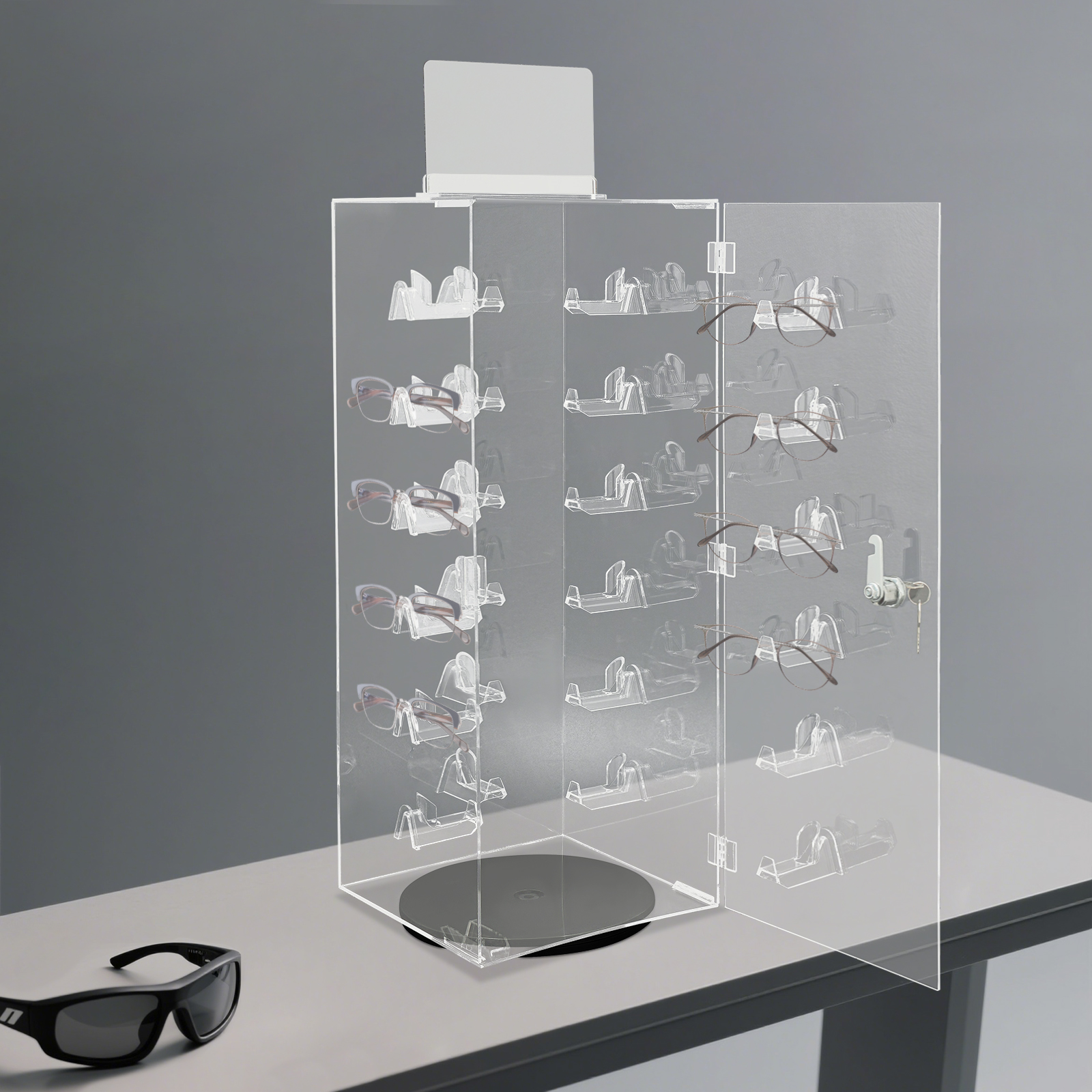 Lockable Sunglass Display Case - Display Case Acrylic recensie en prijs