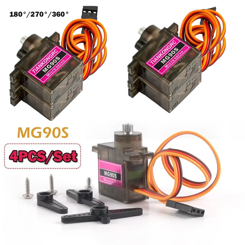 4PCS 9g MG90S All Metal Gear M - Model Airplane Plastic recensie en prijs