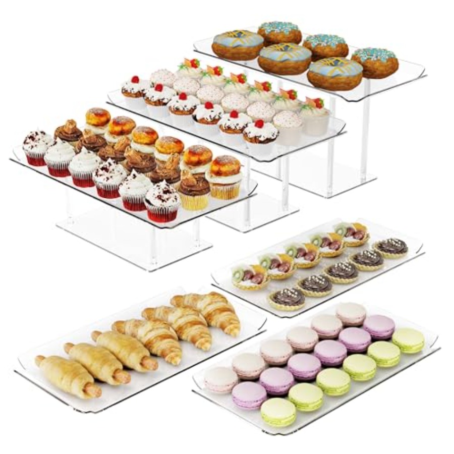 6 Pack Dessert Table Display S - Display Risers Set recensie en prijs