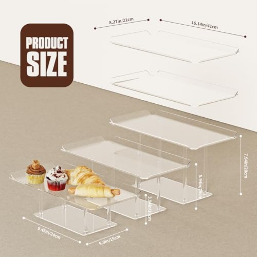 6 Pack Dessert Table Display S - Display Risers Set recensie en prijs