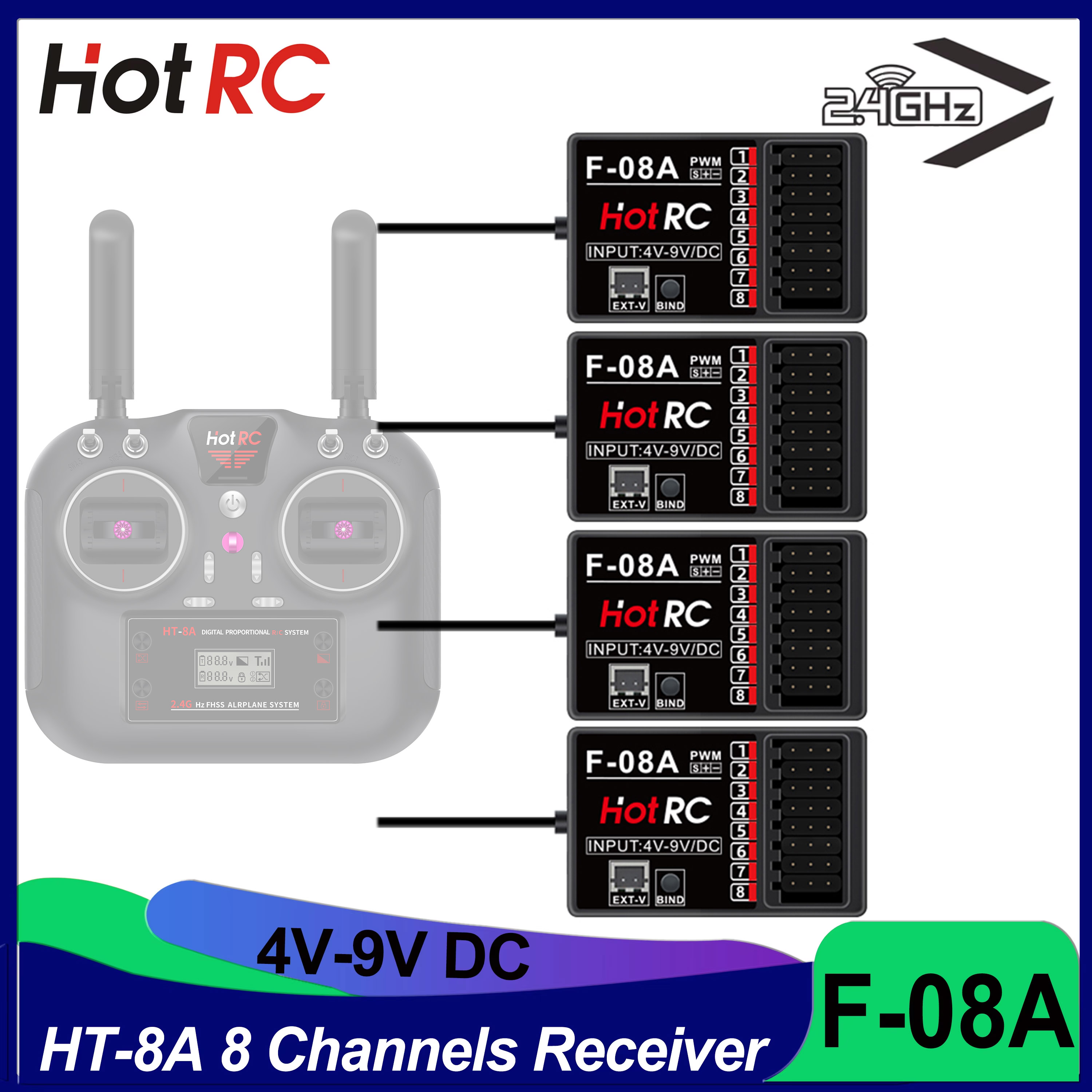 HOTRC RC Model Parts 8 Channel - Model Airplane Plastic recensie en prijs