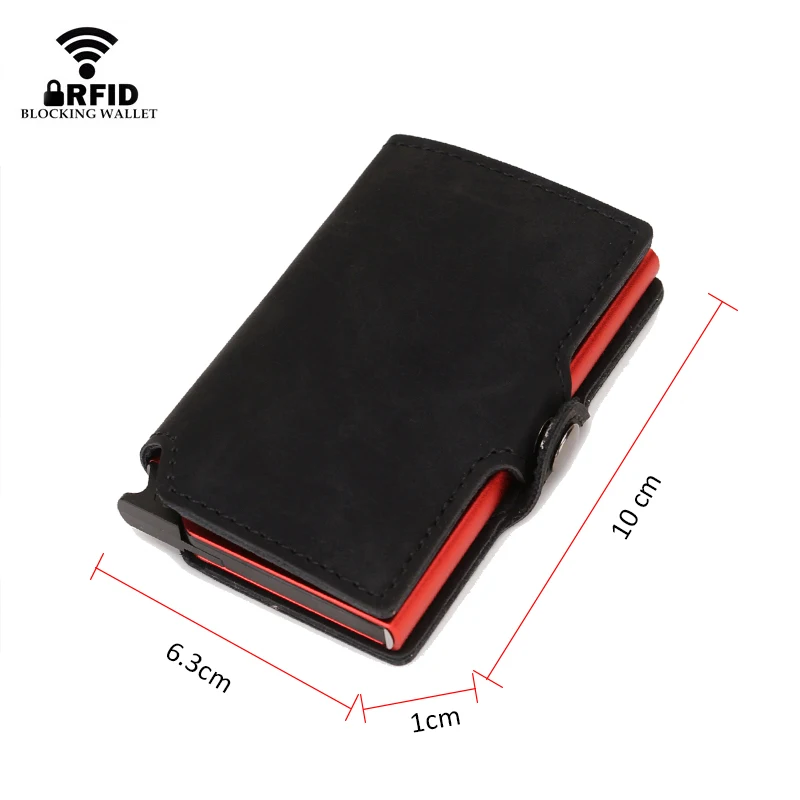 Slim Business Card Holder Men  - Card Top Loader recensie en prijs