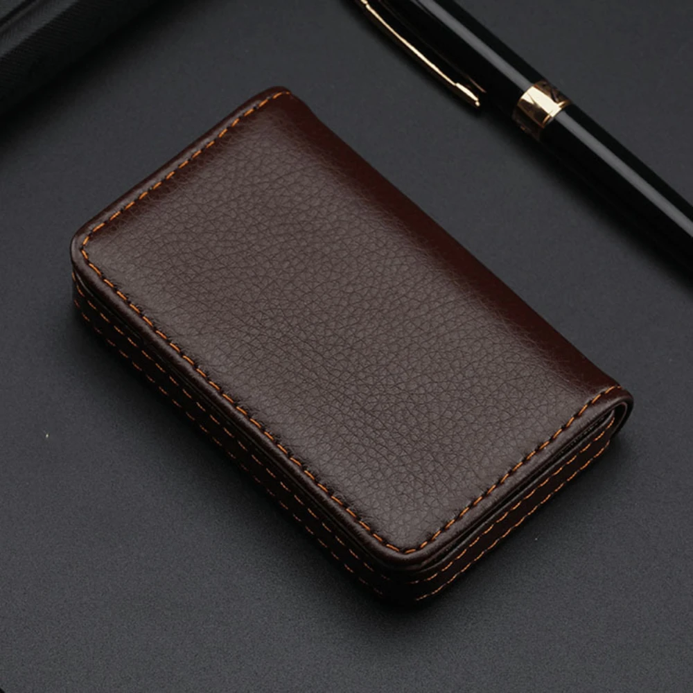 Sized Stitched PU Leather Cred - Card Top Loader recensie en prijs