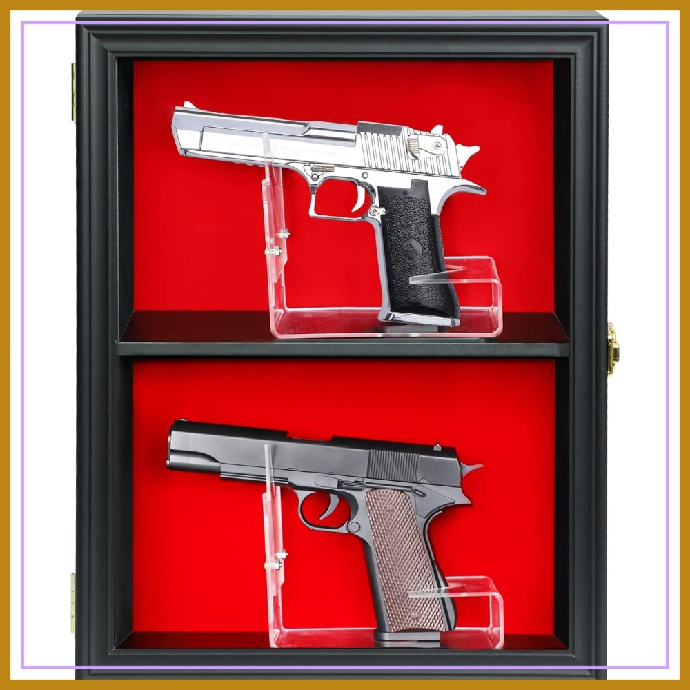 Lockable Wall Mount Gun Displa - Display Case Acrylic recensie en prijs