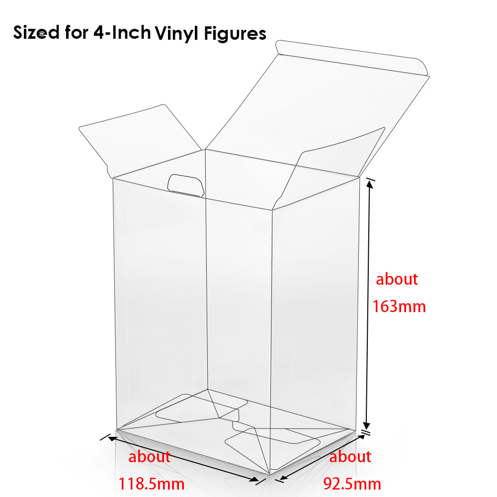 4 inch Clear Protectors Case F - Funko Pop Protector recensie en prijs