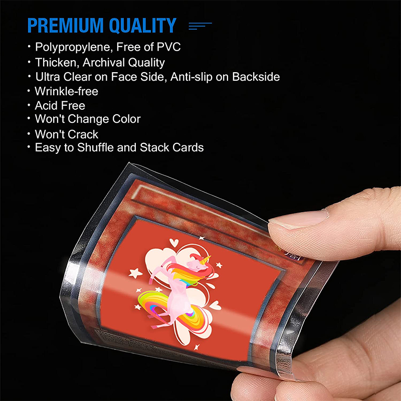 200 Pcs Transparent Playing Ca - Card Penny Sleeve recensie en prijs