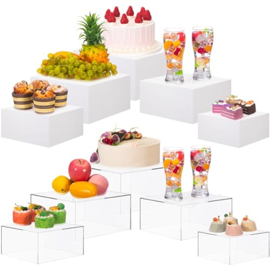 Buffet Risers Set of 10 Acryli - Display Risers Set recensie en prijs