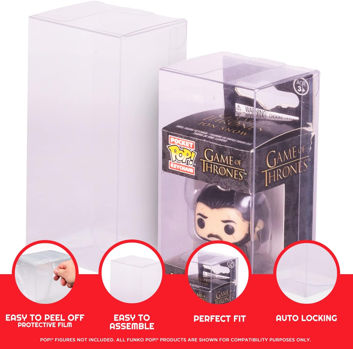 10-Pack Plastic Display Case f - Funko Pop Protector recensie en prijs