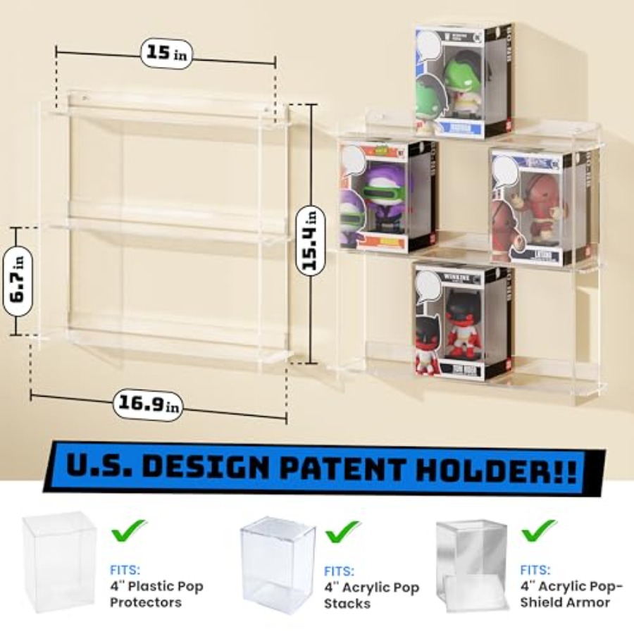 Wall Display Shelves Compatibl - Pop Display Shelf recensie en prijs
