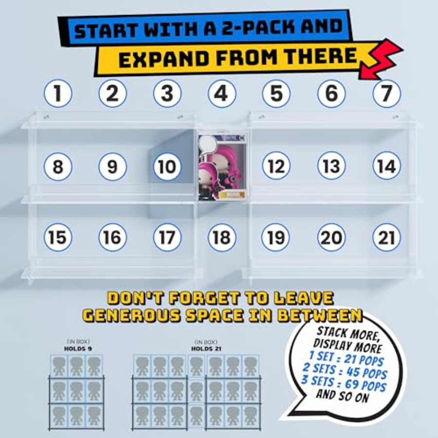 Wall Display Shelves Compatibl - Pop Display Shelf recensie en prijs