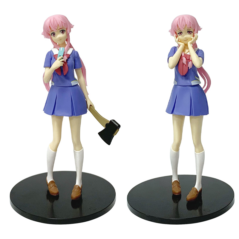 In stock 17cm Future Diary  Mi - Action Figure Stand recensie en prijs