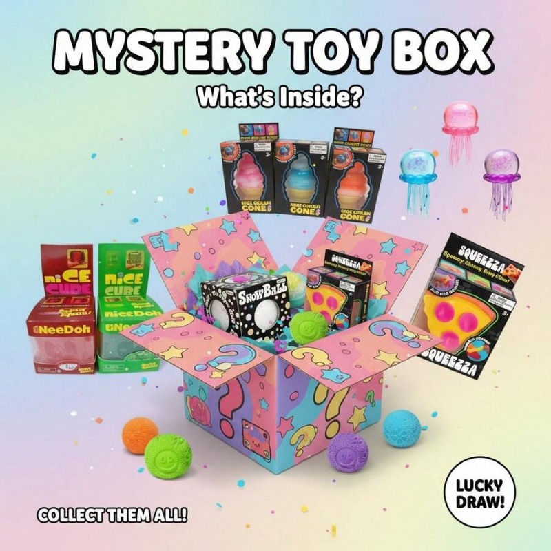 Cute Food & Ocean Squishy Blin - Mystery Box Blind Bag recensie en prijs