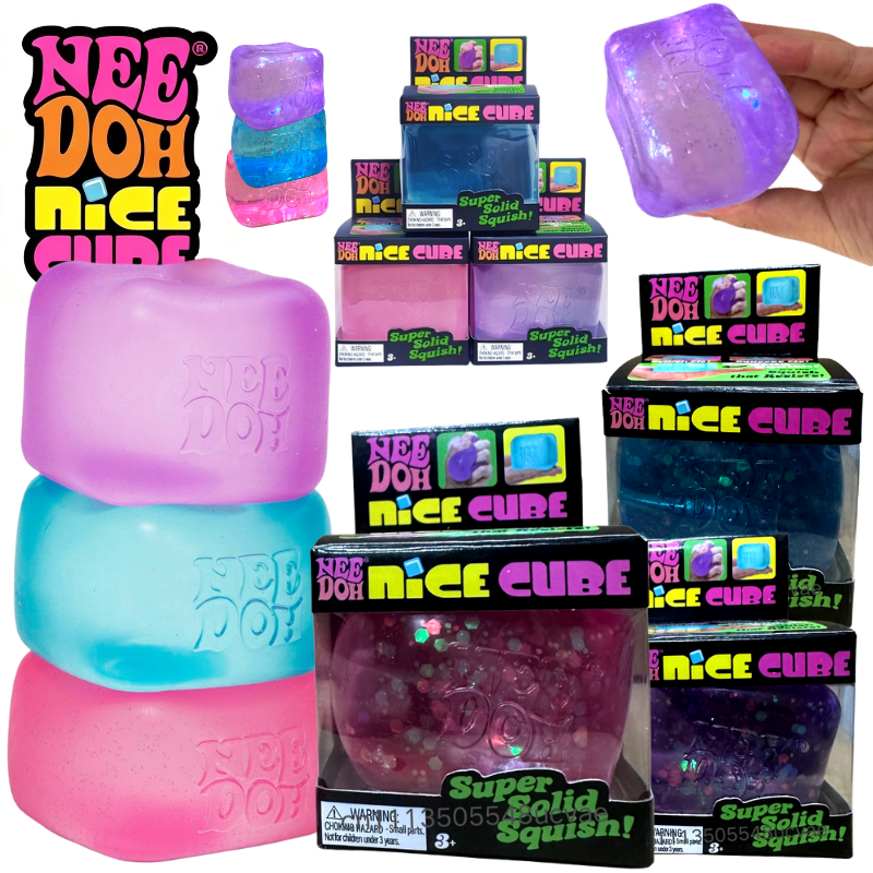Nee Doh Nice Cube  Glitter Cub - Fidget Cube Original recensie en prijs