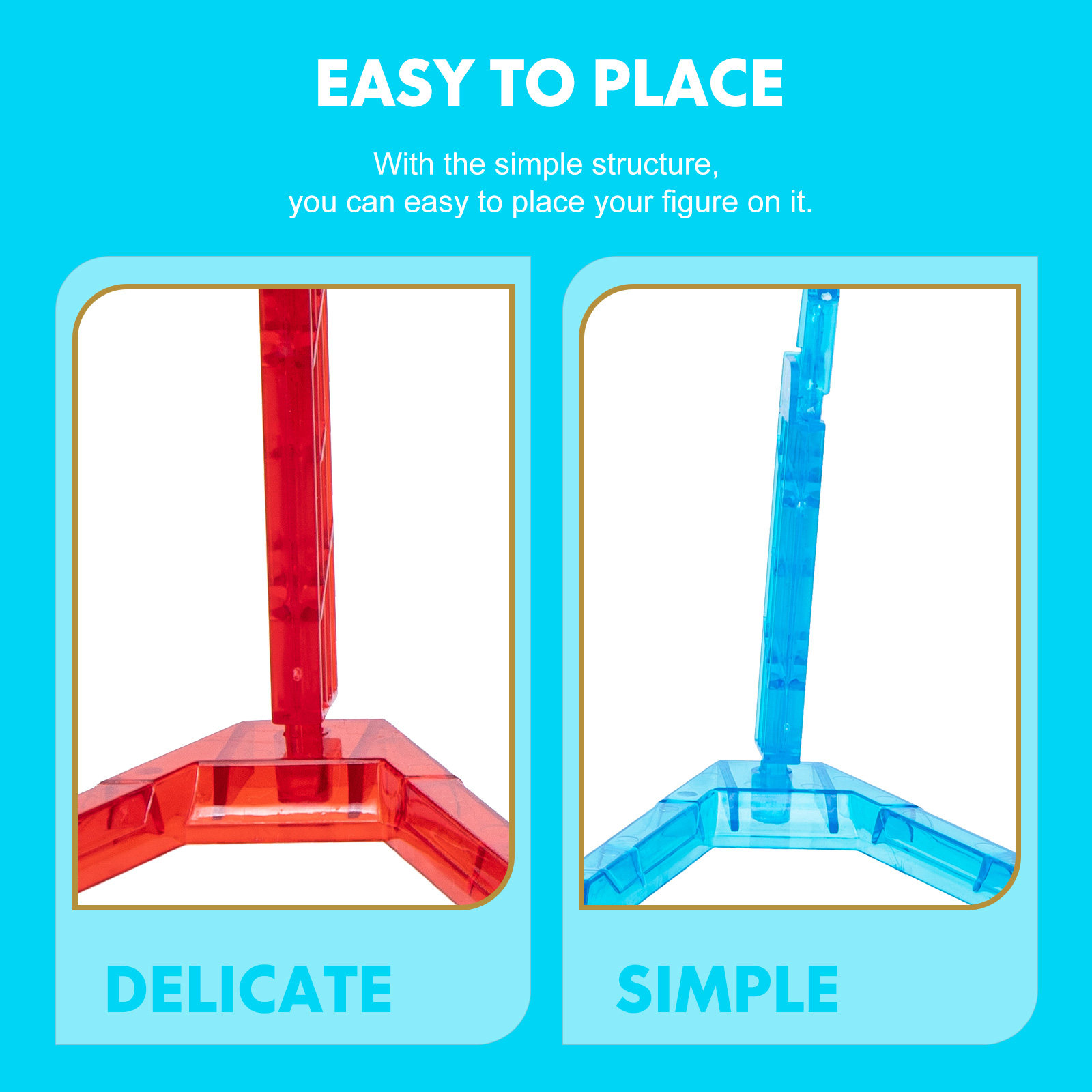 3Pcs Figure Display Stand Plas - Action Figure Stand recensie en prijs