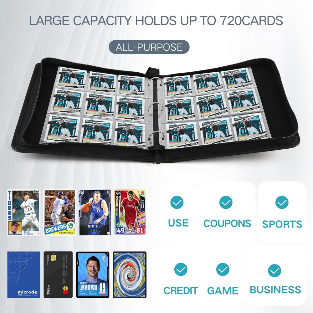 Premium 720 Double Sided Pocke - Trading Card Binder recensie en prijs