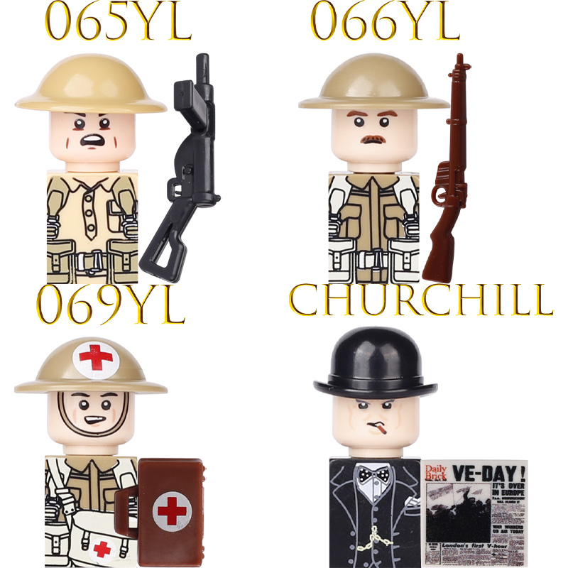 Kids Toy WW2 Military Army Act - Lego Minifigure Holder recensie en prijs