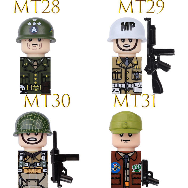 Kids Toy WW2 Military Army Act - Lego Minifigure Holder recensie en prijs