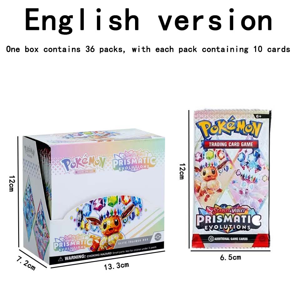 NEW Prismatic Evolutions 36bag - Pokemon Binder Card recensie en prijs