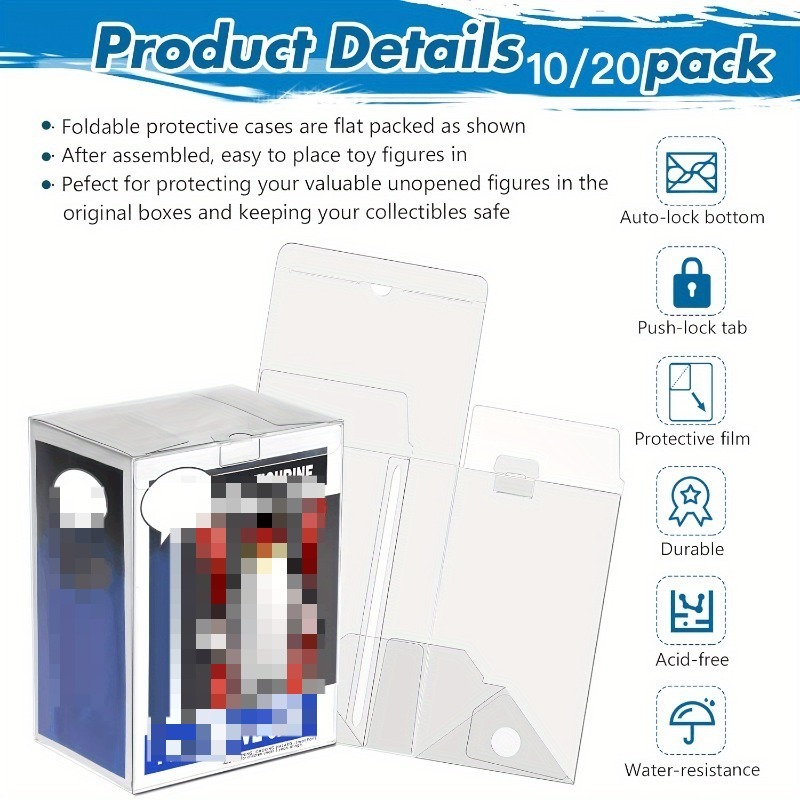 20-Pack Premium Clear Protecto - Funko Pop Protector recensie en prijs