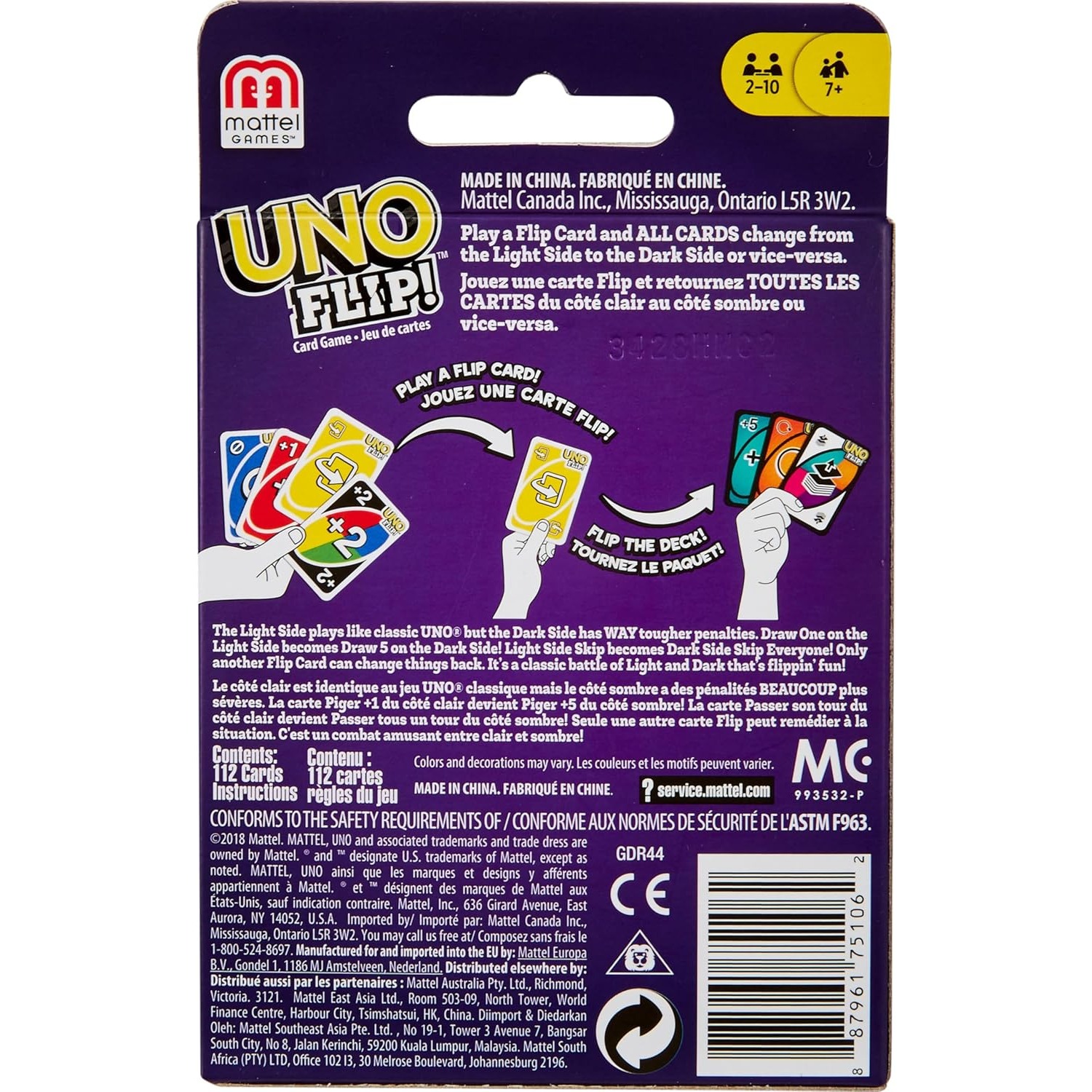 100% Original Mattel UNO Flip  - Graded Card Display recensie en prijs