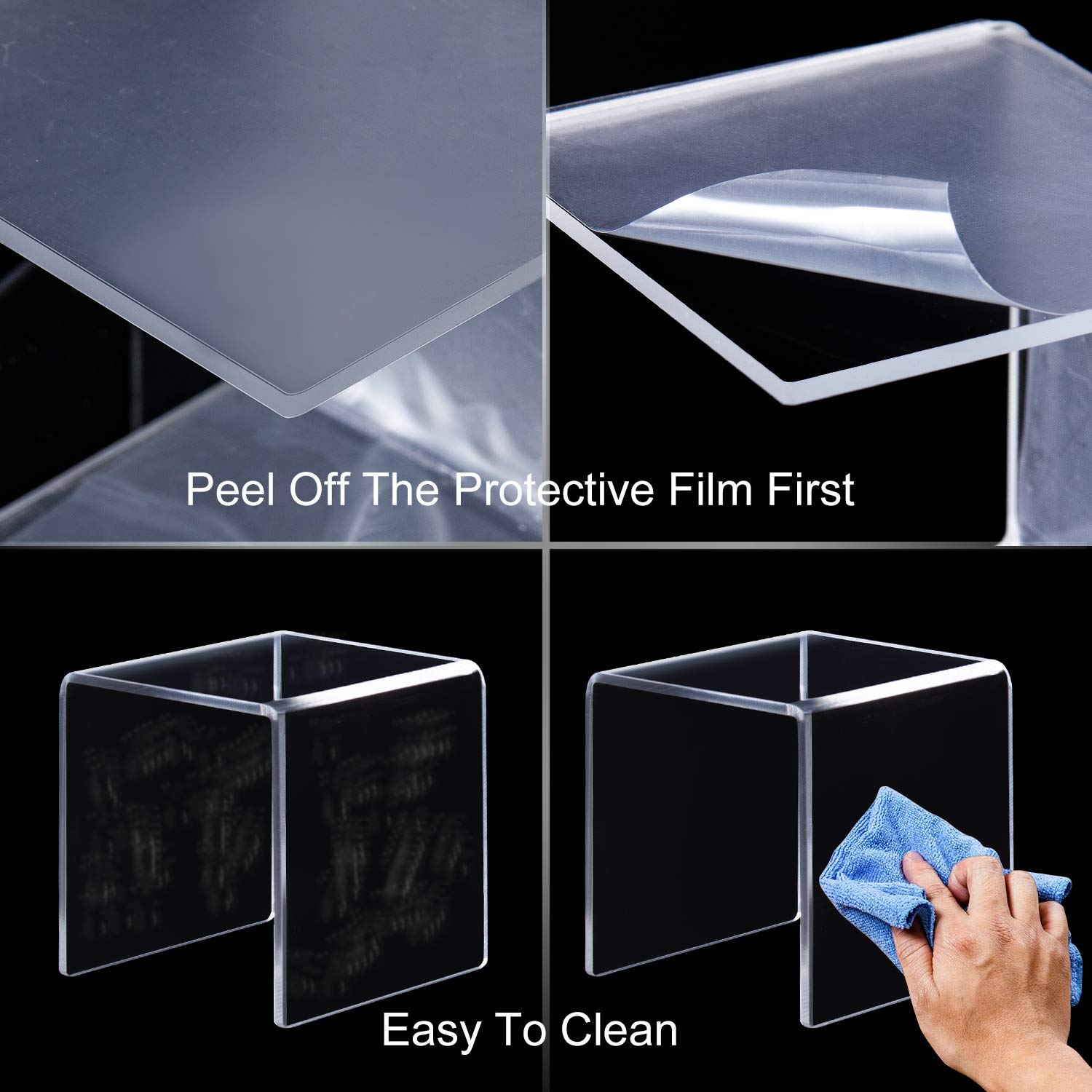 U Shape Acrylic Display Risers - Pop Display Shelf recensie en prijs
