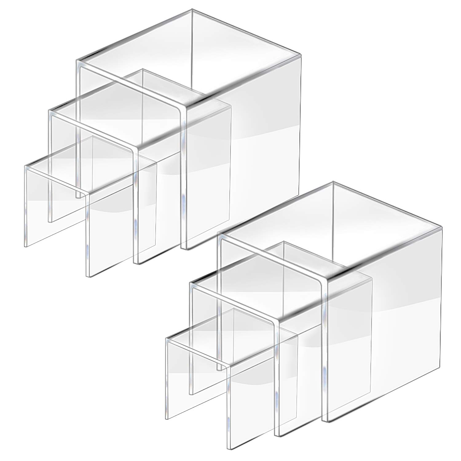 U Shape Acrylic Display Risers - Pop Display Shelf recensie en prijs