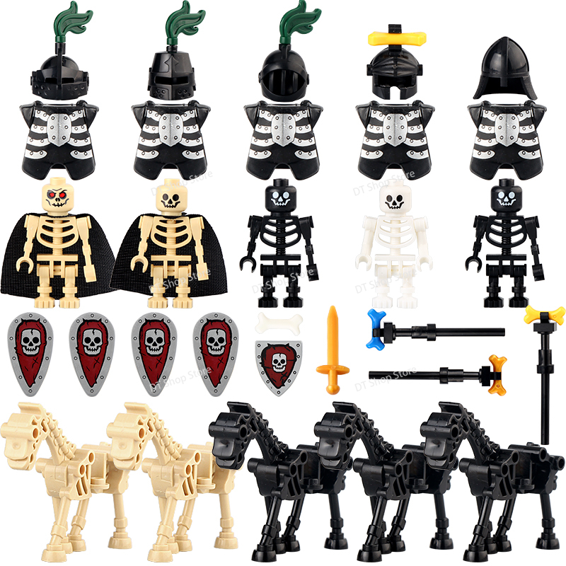 AX9815 AX9816 Medieval Knight  - Lego Minifigure Holder recensie en prijs