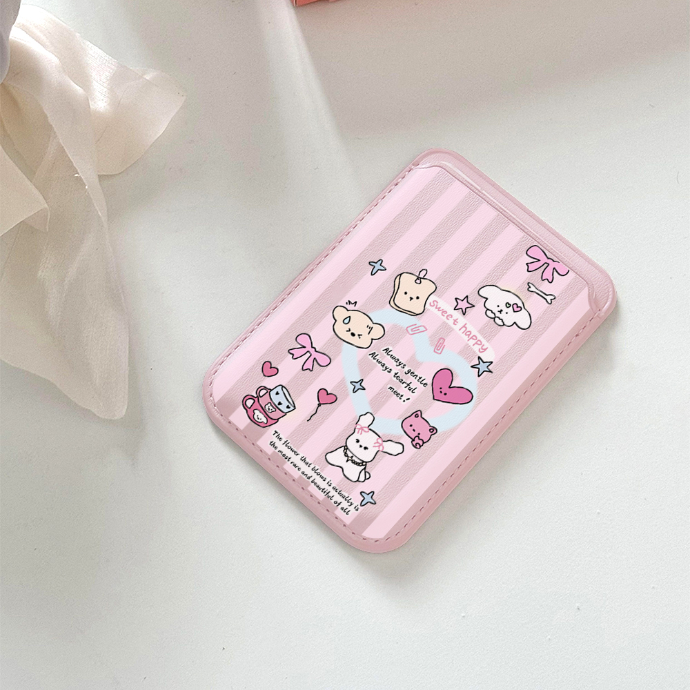 Cute Girly Sketch Style Leathe - Card Top Loader recensie en prijs