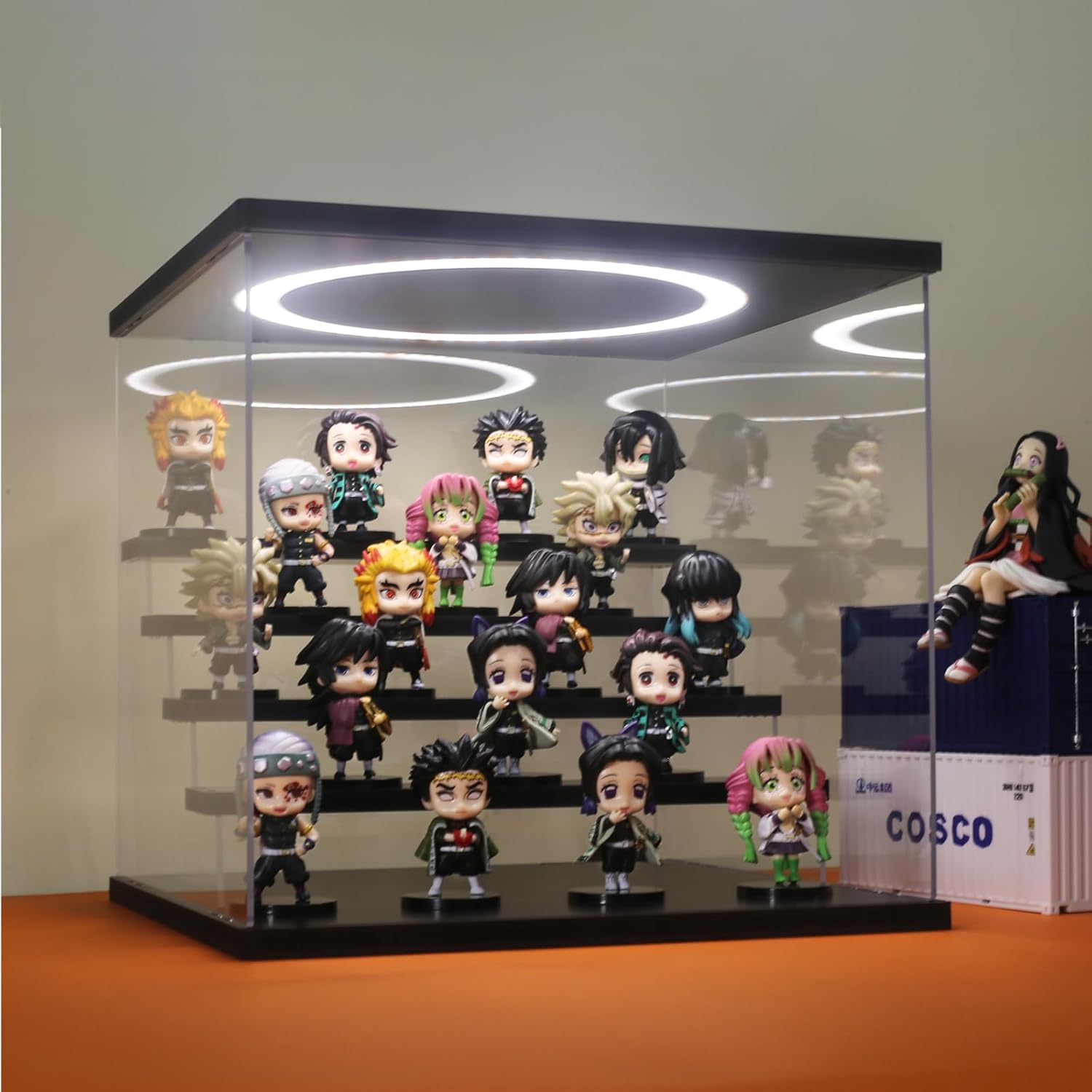 Acrylic Display Case with Adju - Display Case Acrylic recensie en prijs
