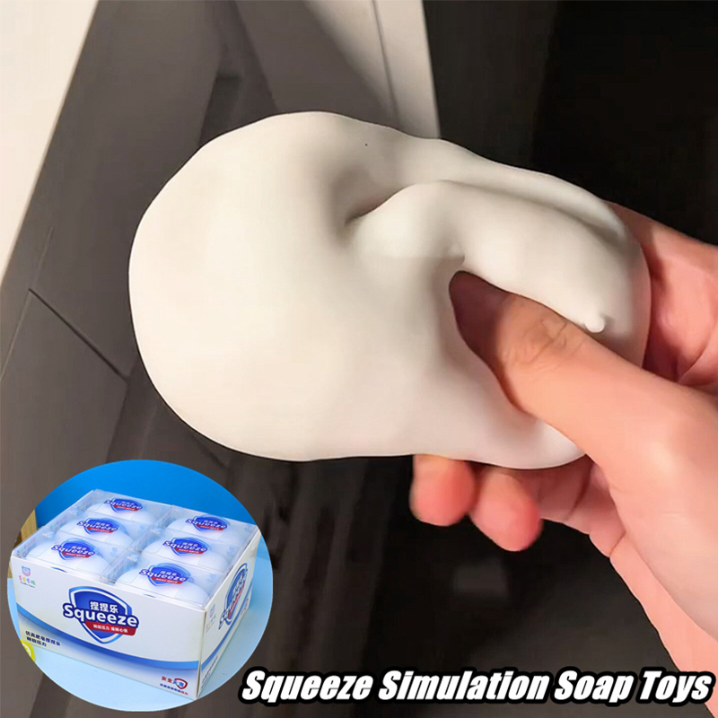 Soft Fake White Soap Squishy S - Fidget Cube Original recensie en prijs