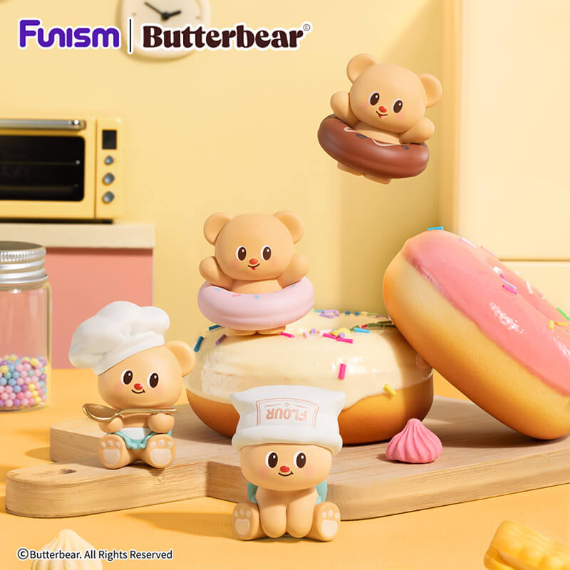 FUNISM Butterbear Baked with L - Vinyl Figure Blank recensie en prijs