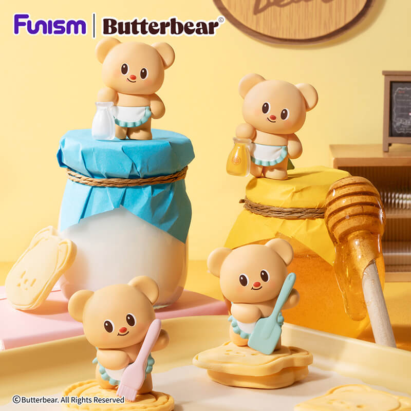 FUNISM Butterbear Baked with L - Vinyl Figure Blank recensie en prijs