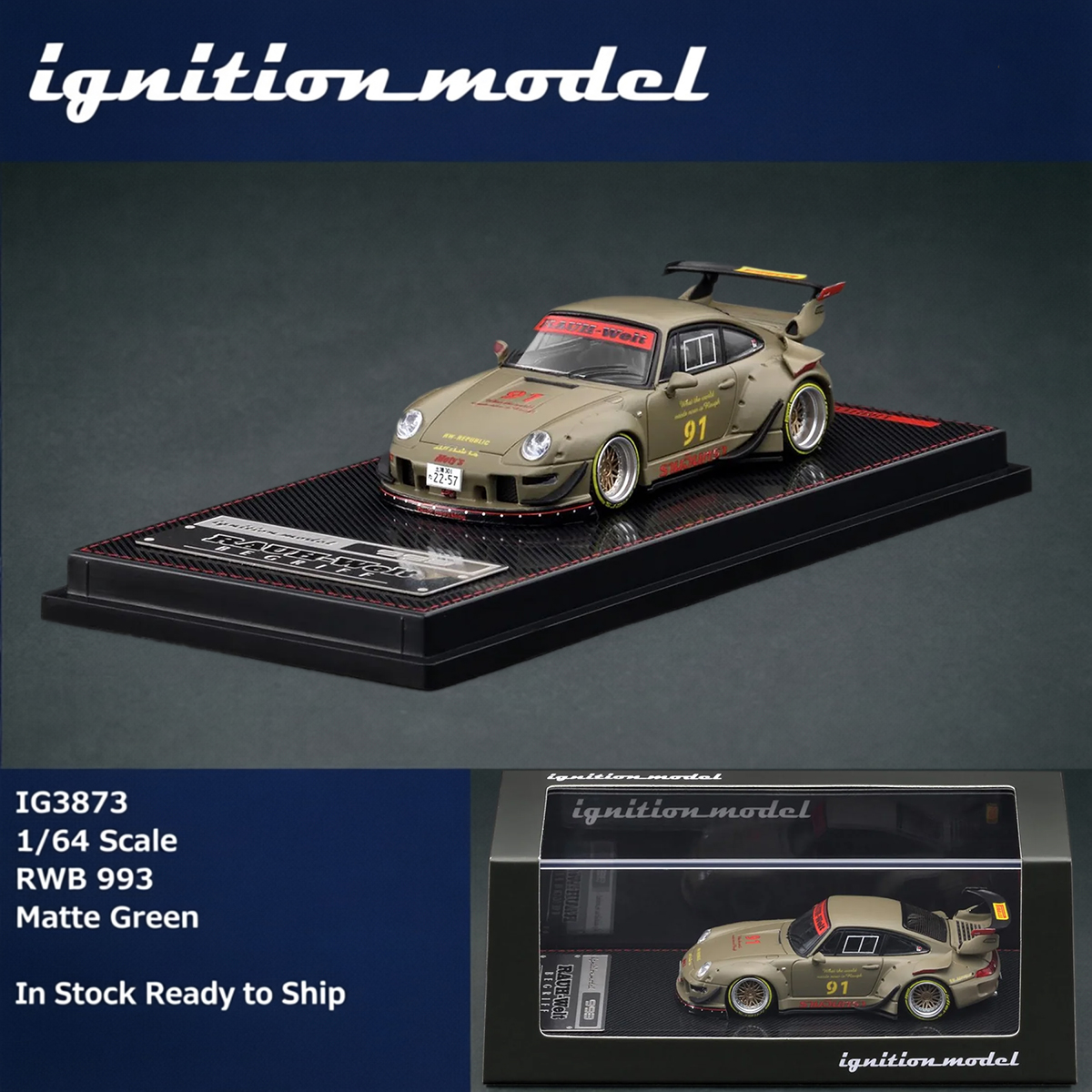 Ignition Model IG3873 1:64 Por - Die Cast Car 1 64 recensie en prijs