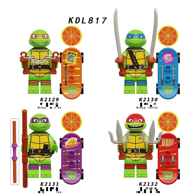 KDL831 cartoon series Teenage  - Building Block Mini recensie en prijs