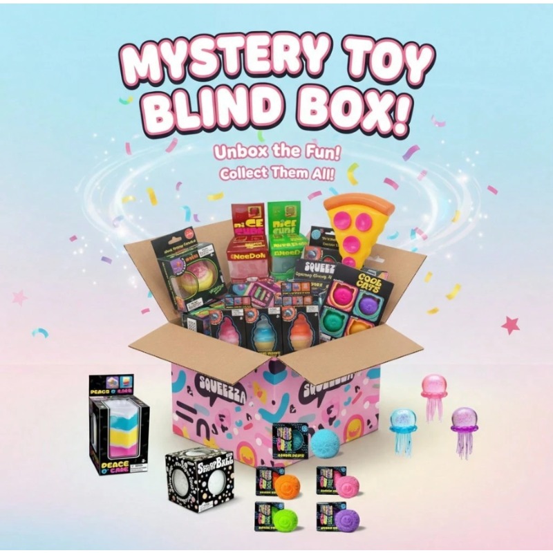 Cute Food & Ocean Squishy Blin - Mystery Box Blind Bag recensie en prijs