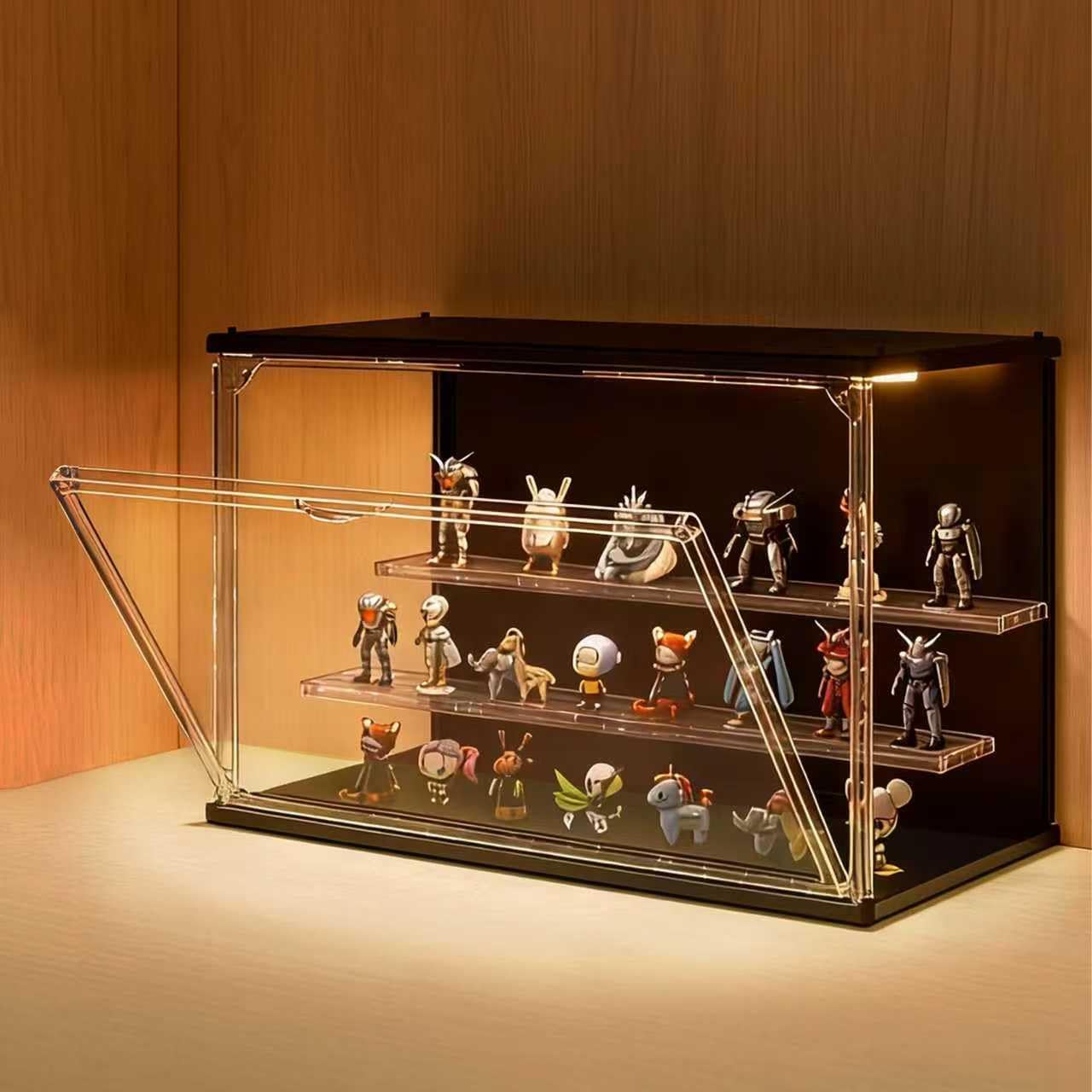3-Tier Stackable LED Display C - Display Case Acrylic recensie en prijs
