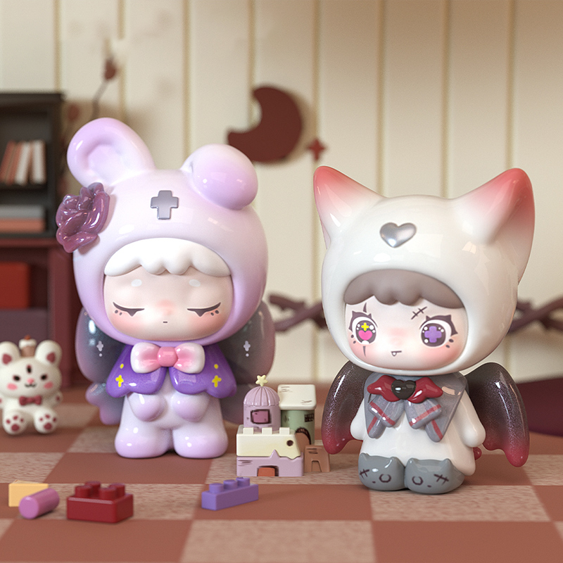 Qubii Blind Box Day Night Autu - Vinyl Figure Blank recensie en prijs