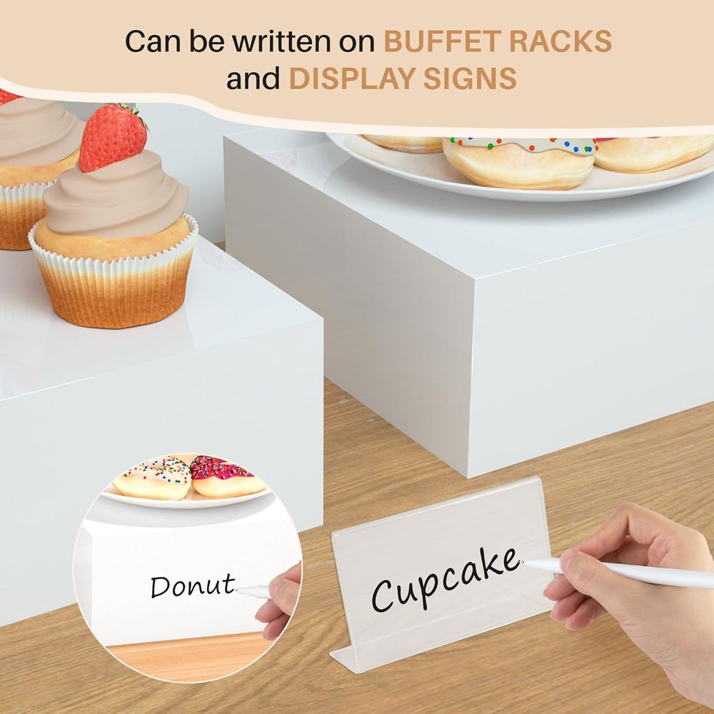 【8Pcs】 Buffet Risers,Dessert T - Display Risers Set recensie en prijs